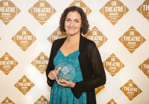 Lizzie Nunnery at UK Theatre Awards 2017